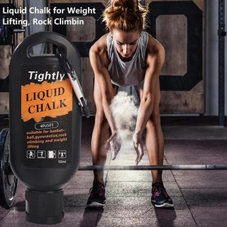 50ml Sports Liquid Chalk Magnesium Powder Fitness Weight Lifting Non-slip Cream Grip Weight Lifting Climbing Gym Sports Alodia Store