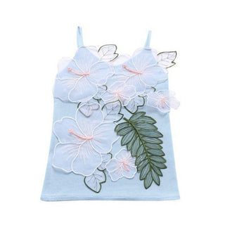 Vintage flower CropTop Patchwork Tank alodia store