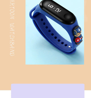 Disney Kids Digital Watch Electronic LED Waterproof Kids ALODIA STORE