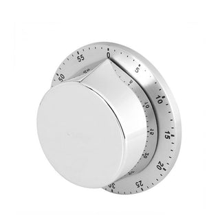 Stainless Steel Kitchen Timer with Magnetic Base Manual Mechanical Cooking Timer Countdown Cooking Tools KitchenTimer Alodia Store