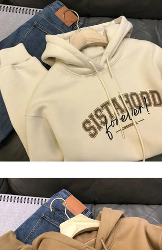 New in Hoodies & Sweatshirts Retro Women 2023 Pullover Y2k Fashion Korea Cute Tops Vintage Clothes Winte Korean Style Longsleeve Alodia Store