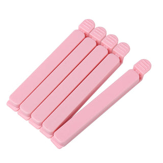 5Pcs Food Bag Clips Househould Food Snack Storage Sealing Bag Clips Sealer Clamp Kitchen Tool Sealing Clip Gadgets Kitchen Tools Alodia Store