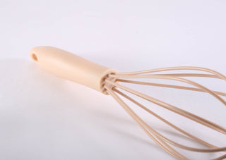 Manual Egg Beater Pp Handle Egg Blender Handheld Silicone Stainless Steel Stirring Rod Household Kitchen Baking Tools Alodia Store