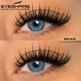 EYESHARE 1 Pair Natural Color Lens Eyes Yearly Color Contact Lenses for Eyes Beauty Contact Lenses Eye Cosmetic Color Lens Eyes Alodia Store