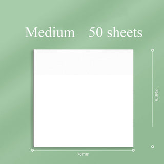 50sheets Transparent Posted it Sticky Note Pad alodia store