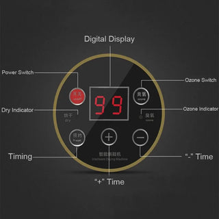 Boot Shoe Dryer Warmer with Ozone Odor Removal Quick Drying Folding Boots Heater - Alodia Store