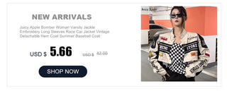 bomber women winter High quality Varsity Alodia Store