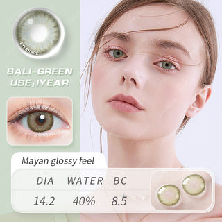 EYESHARE Eye Contacts 1pair YUCCA Series Gray Color Lenses Colored Contact Lens Beauty Eyes Cosmetic Eyecontact Contactlen Alodia Store