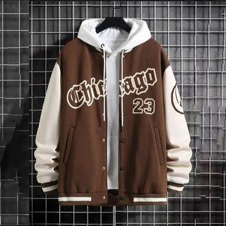High Street Youth Men's Baseball Coat Men's Loose Casual Jacket Alodia Store