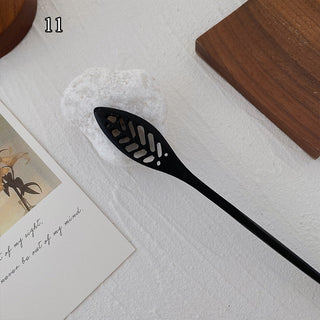 Traditional Wooden Black Hair Sticks Chinese Style Hairpins Carved Wood Hair Fork Vintage Chop Stick Headwear For Women Jewelry Alodia Store