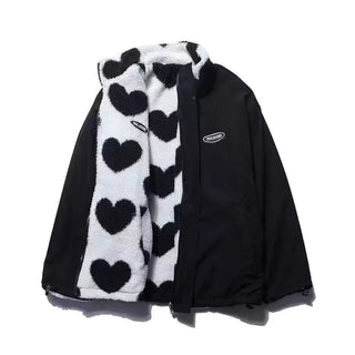faux rabbit fur jacket Alodia Store