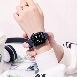 Digital Smart sport watch Women watches digital led electronic wristwatch fitness wristwatch Men kids hours hodinky Alodia Store