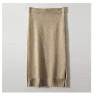 Autumn Knitted suit Korean with skirt two piece skirt set winter2 piece outfit Sweater 2023 Alodia Store
