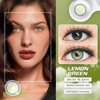 EYESHARE 1 Pair Natural Color Lens Eyes Yearly Color Contact Lenses for Eyes Beauty Contact Lenses Eye Cosmetic Color Lens Eyes Alodia Store