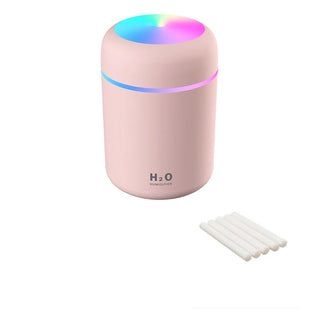 VIP Portable Humidifier USB Ultrasonic Dazzle Cup Aroma Diffuser Cool Mist Maker Air Humidifier Purifier with Romantic Light alodia store