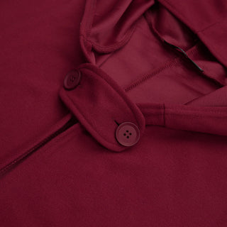 ZANZEA Women Poncho Winter Hooded Open Front Alodia Store