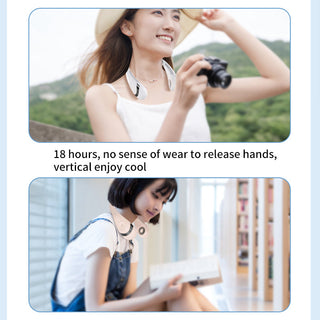 Hanging Neck Foldable Fan ALODIA STORE