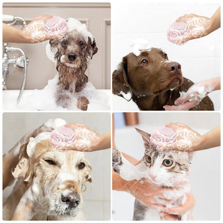Soft Silicone Dog Massage Shampoo Brush ALODIA STORE