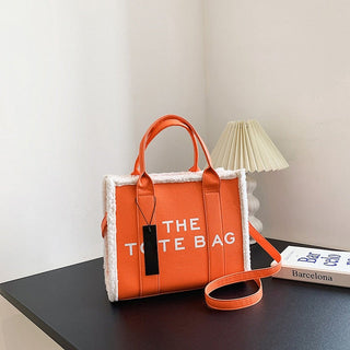Luxury Designer The Tote Bag for Women Large Capacity Leather Handbags Female ALODIA STORE