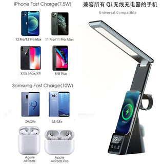LED Desk Lamp Wireless Charger ALODIA STORE