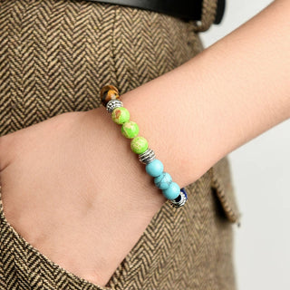 Align Yourself 7 Chakra Healing Crystals Bracelet ALODIA STORE