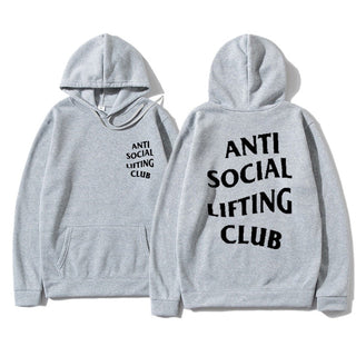 Anti Social Lifting Club Hoodies ALODIA STORE