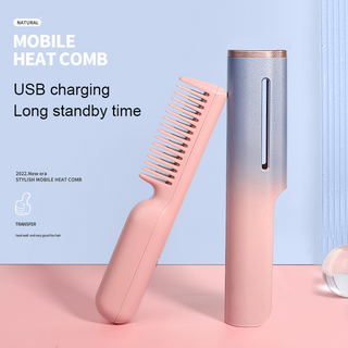 Multifunctional USB Rechargeable Hair Straightener ALODIA STORE