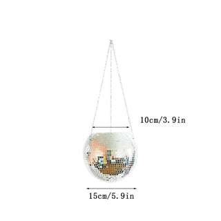 Disco Ball Flower Hanging Vase ALODIA STORE