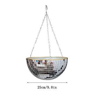 Disco Ball Flower Hanging Vase ALODIA STORE