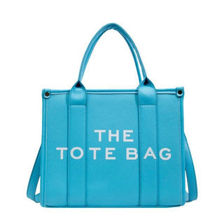 Luxury Designer The Tote Bag for Women Large Capacity Leather Handbags Female ALODIA STORE
