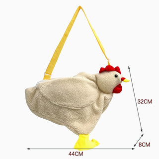Cartoon Chicken Shoulder Bags ALODIA STORE