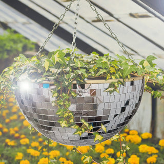 Disco Ball Flower Hanging Vase ALODIA STORE