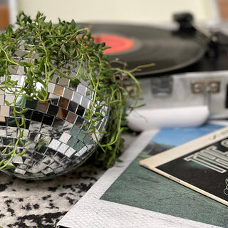 Disco Ball Flower Hanging Vase ALODIA STORE