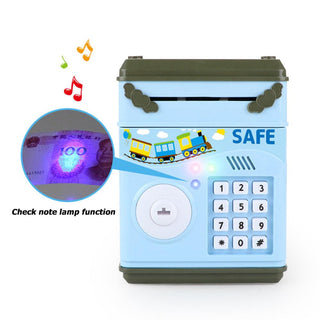 Electronic Piggy Bank ATM Mini Money Box Safety bank ALODIA STORE