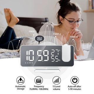 LED Digital Projection Clock ALODIA STORE