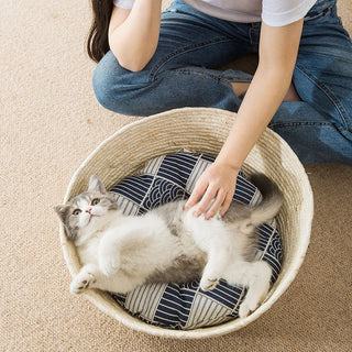 Cat Straw Bed ALODIA STORE