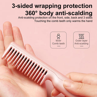 2 in 1 Straight Hair Combs ALODIA STORE