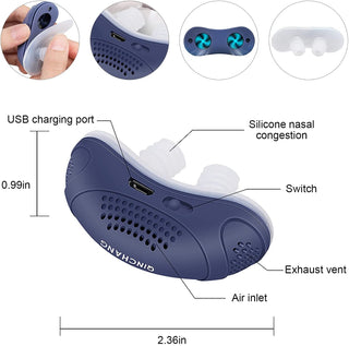 Micro-CPAP Anti Snoring Electronic Device ALODIA STORE