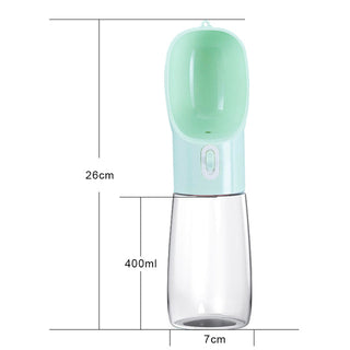 Pet Dog Water Bottle Feeder ALODIA STORE