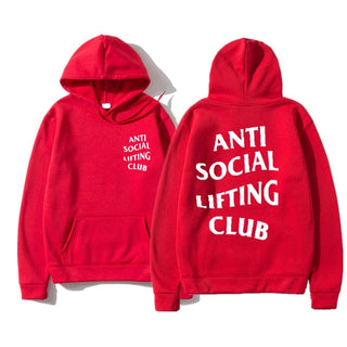 Anti Social Lifting Club Hoodies ALODIA STORE