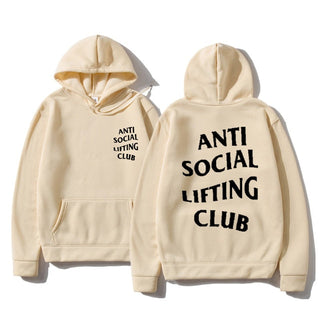 Anti Social Lifting Club Hoodies ALODIA STORE