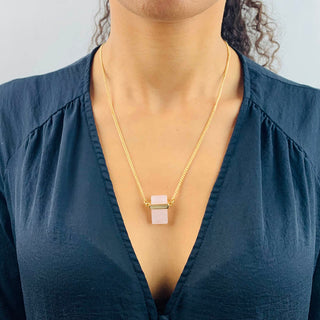 The Crystal Healer Energy Charged Necklace ALODIA STORE