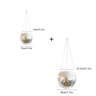 Disco Ball Flower Hanging Vase ALODIA STORE