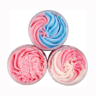Handmade Whipped Bath Soap Clean Moisturizing Body Wash Soften Shave Cream Fruity Scent Foaming Shea Butter Rainbow Scrub 200g ALODIA STORE