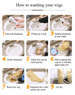 Ombre Brown Platinum Blonde Synthetic Wigs Short Straight Bob Wigs for Black Women Daily Natural Heat Resistant Hair Cosplay ALODIA STORE