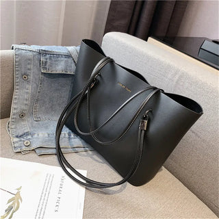 Solid Color Half Moon Bag PU Leather Shoulder Bags for Women 2021 Large Capacity Female Casual Tote High Quality Brand Handbags ALODIA STORE