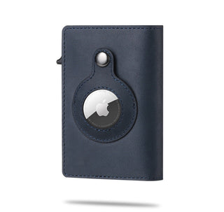 Top Carbon Fiber For Apple Airtag Wallet Men Business ID card ALODIA STORE
