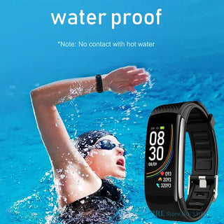 Fashion Sport Smart Watch Women Men Smartwatch Fitness Tracker Ladies For Android IOS Smart Clock Heart Rate Monitor Smart-Watch ALODIA STORE