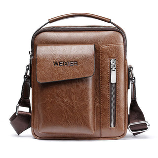 Men Bags Shoulder Bags Crossbody Bag Multi-function Men Handbags Capacity PU Leather Bag For Man Messenger Bags Tote Bag ALODIA STORE
