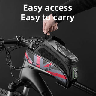 ROCKBROS Bicycle Front Top Tube Bag Cycling Bike Frame Saddle Package 
